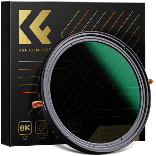 楽天市場】KF Concept 86mm 可変NDフィルターND2-ND32+CPLフィルター 1