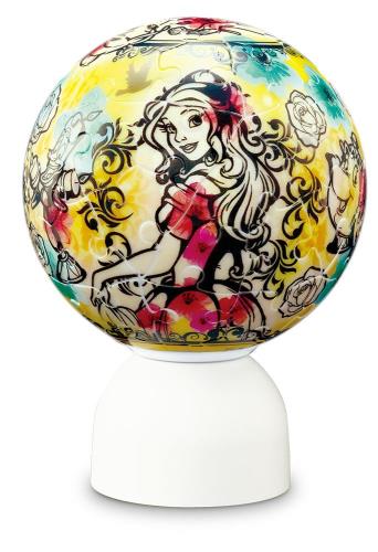 60ピース ジグソーパズル 光る球体パズル パズランタン 美女と野獣 ライン・トーン―ベル―画像