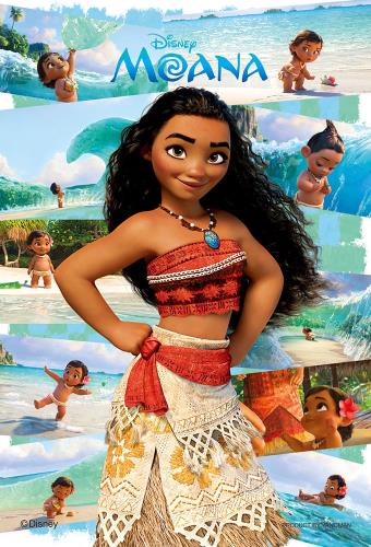 70ピース ジグソーパズル モアナと伝説の海 モアナプリズムアートプチ(10x14.7cm)画像