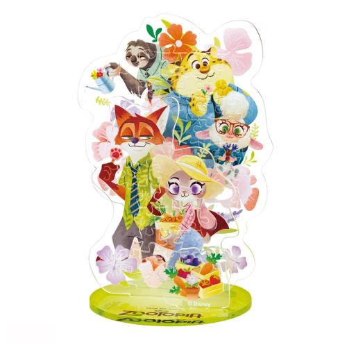 ビバリー ジグソーパズル×アクスタ ディズニー アクスタポップ ズートピア 組んで飾れる新パズル のり付け不要 60ピース SP-027画像