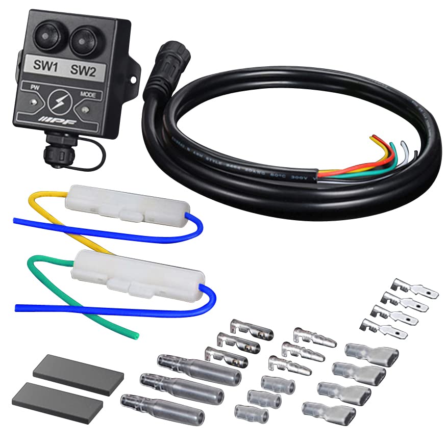 楽天市場】IPF フォグランプ ハーネス 12V シングル 無線 ワイヤレス