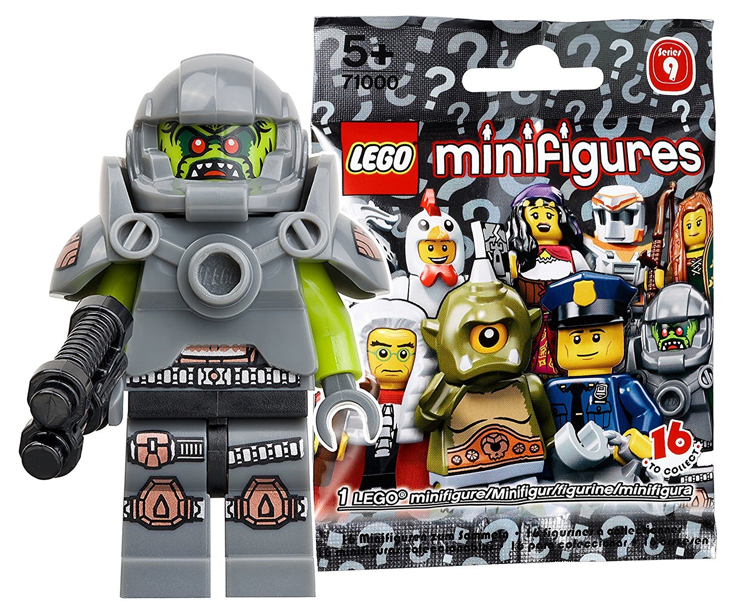 レゴ (LEGO) ミニフィギュア シリーズ9 エイリアン・アベンジャー 未開封品 (LEGO Minifigure Series9 Alien Avenger) 71000-11画像