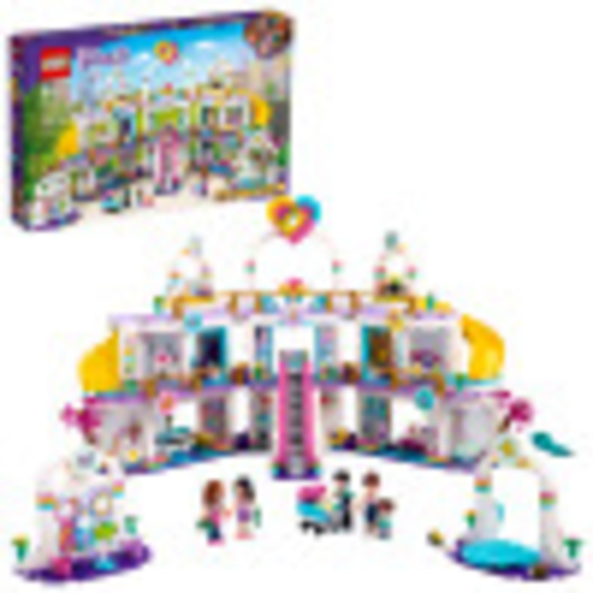 LEGO Friends Heartlake City Shopping Mall 41450 Building Kit; Includes Friends Mini-Dolls to Spark Imaginative Play; Portable Elements Make This a Great Friendship Toy, New 2021 (1,032 Pieces)画像