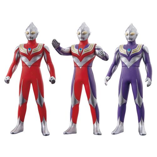 ウルトラマン ウルトラヒーローシリーズEX ウルトラマンティガ25周年記念セット画像