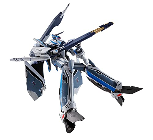 TAMASHII NATIONS DX超合金 劇場版マクロスΔ 絶対LIVE!!!!!! VF-31AX カイロスプラス(ハヤテ・インメルマン機) 約260mm ABSダイキャストPVC製 塗装済み可動フィギュア画像