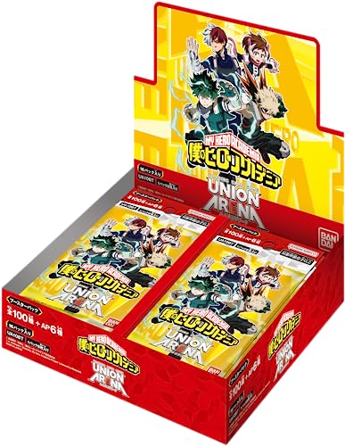 バンダイ (BANDAI) UNION ARENA ブースターパック 僕のヒーローアカデミアUA10BT(BOX)16パック入画像