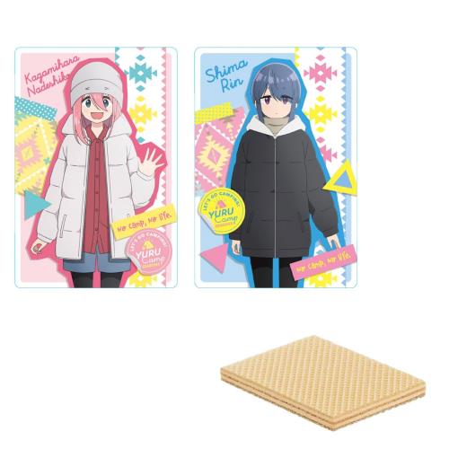 バンダイ(BANDAI) ゆるキャン△ SEASON3 ウエハース 20個入 BOX 食玩 ウエハース画像