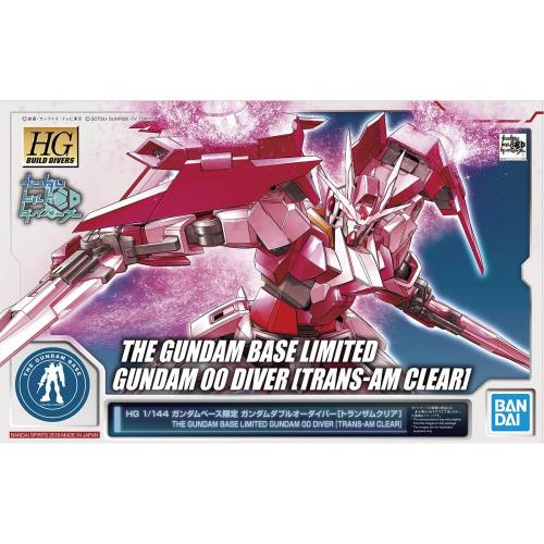 HGBD 1/144 ガンダムベース ガンダムダブルオーダイバー [トランザムクリア] ガンダムビルドダイバーズ画像