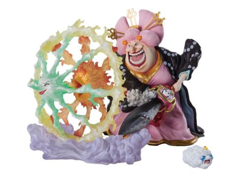 TAMASHII NATIONS フィギュアーツZERO ONE PIECE [超激戦] シャーロット・リンリン -花魁おリン 鬼ヶ島怪物決戦- 約310mm ABSPVC製 塗装済み完成品フィギュア画像