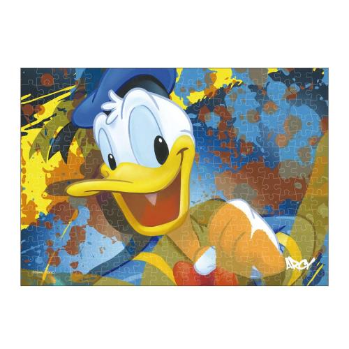 266ピース ジグソーパズル ディズニー Donald Duck ぎゅっとシリーズ ステンドアート (18.2x25.7cm)画像