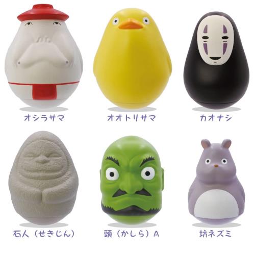 千と千尋の神隠し ぽってりゆらゆらおきあがりこぼし 6個入りBOX画像