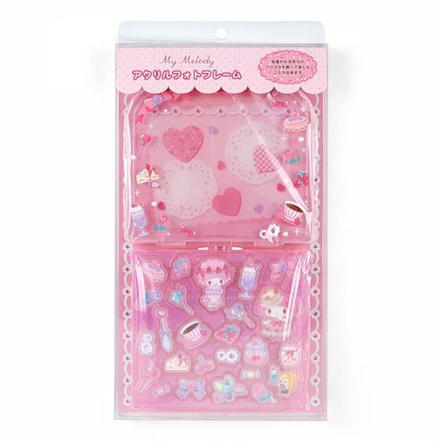 サンリオMy Melody フォトフレームとフィギュアセット 楽天市場】マイメロディ アクリルフォトフレーム 写真立て 4層構造
