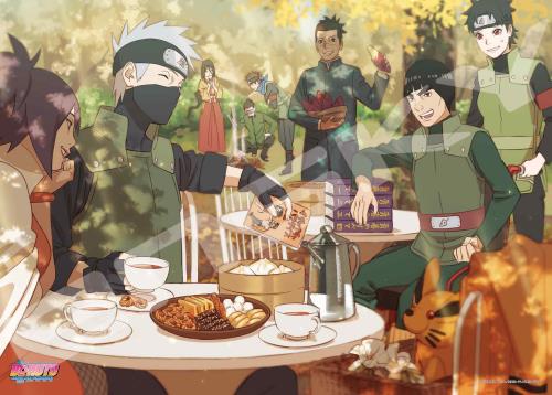 エンスカイ(ENSKY) BORUTO-ボルト- NARUTO NEXT GENERATIONS 団欒 38×53cm ジグソーパズル 500ピース JIGSAW PUZZLE 500-577画像