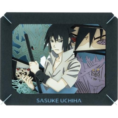 エンスカイ NARUTO-ナルト-疾風伝 ペーパーシアター リニューアルPT-340X サスケ 約H80×W100×D42mm 紙製画像