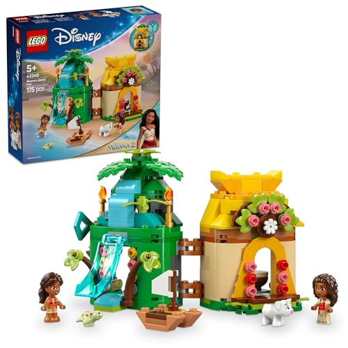 レゴ(LEGO) ディズニープリンセス モアナのアイランド・アドベンチャー おもちゃ 玩具 誕生日 プレゼント ブロック 知育女の子 男の子 子供 5歳 6歳 7歳 8歳 ディズニー グッズ ごっこ遊び おままごと モアナと伝説の海 43260画像