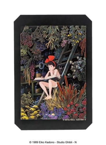 エンスカイ 魔女の宅急便 ペーパーシャドーアート SA-02 少女の時間 約H369×W251×D14mm 紙、EVA製画像