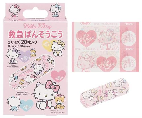 楽天市場】特価SK【ハローキティ 救急ばんそうこう Мサイズ 20枚入り
