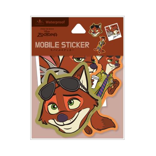 グルマンディーズ(Gourmandise) ディズニーキャラクター ステッカー ズートピア DNG-105NC画像