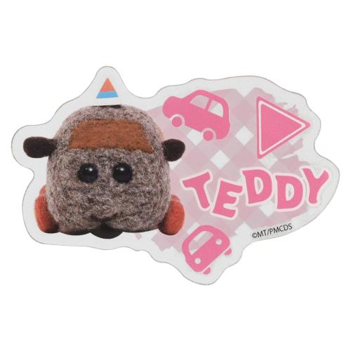 グルマンディーズ PUI PUI モルカー DRIVING SCHOOL キャラスタムステッカー BIG 教習テディ BPMC-14E画像
