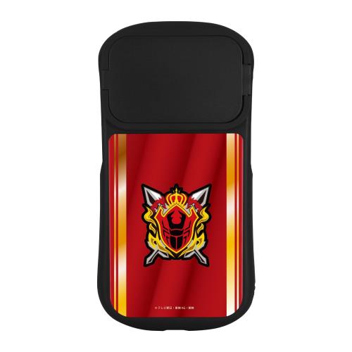 グルマンディーズ 王様戦隊キングオージャー iPhone14 / 14 Pro / 13 / 13 Pro / 12 / 12Pro 対応 ハイブリッドガラスケース ギラ BSSS-01A画像