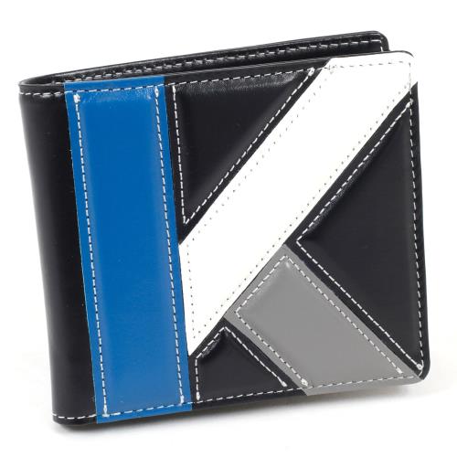 楽天市場】キタムラ 2つ折り財布 牛革 アイスブルーホワイト PH0334未