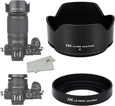 セール】 1 ABS ねじ込む式 可逆式 レンズフード Nikon HN-40 HB-90A