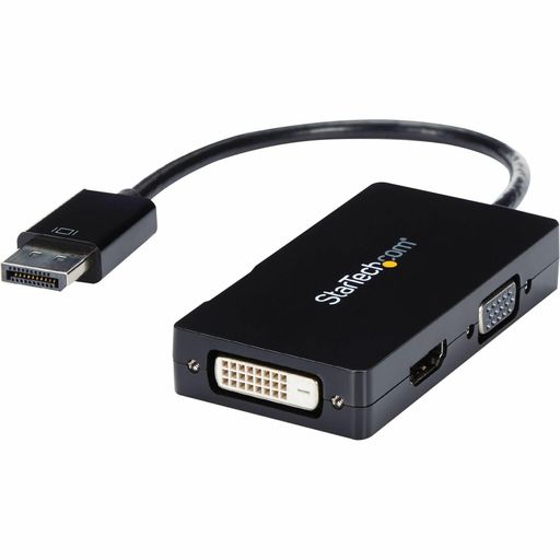 StarTech.comDisplayPort-VGA/DVI/HDMI取り替えっこアダプター3インチ1見せびらかす界面/DP取り替えっこ有線テレビ1920x1200黒いことDP2VGDVHD