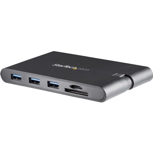 StarTech.comUSBType-C繋ぎ合わせるマルチアダプタHDMI/VGA相応うミニドッキングステーションMac/Windows相応う3xUSB3.0SD/microSD歌留多拡張スロットUSBPDUSBMacBook