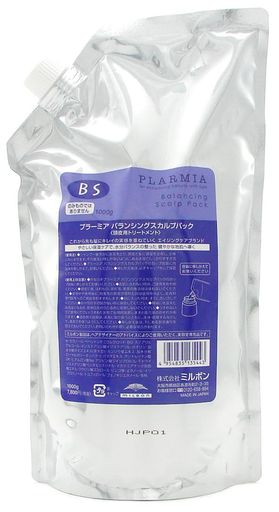 ミルボンプラーミアバランシングスカルプパック1000g(レフィル)