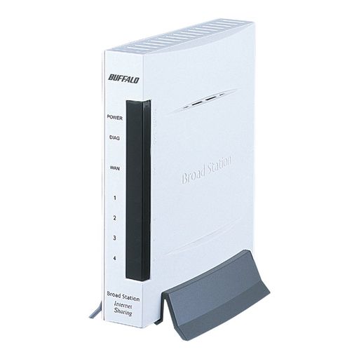 BUFFALO有線ルータBBR-4MGBroadStationエントリーモデル