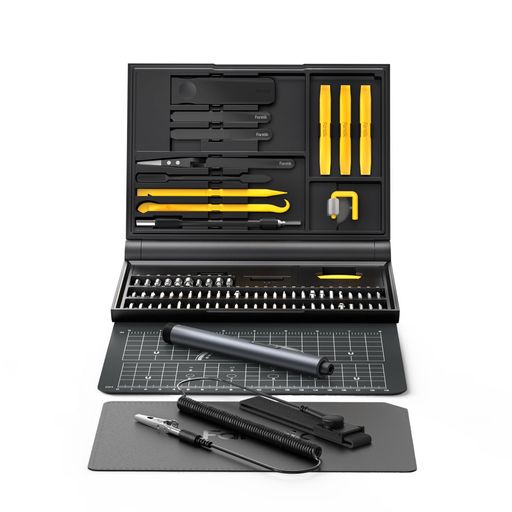 Fanttik E1 NEX Workstation 電動精密ドライバーセット 精密機器修理作業台 12種類 64本磁気ビット 工具セット 2段トルク スマホ メガネ ゲーム機 ガジェット オールインワン メンテナンス 整備工&hellip;｜fleurette 16,898円