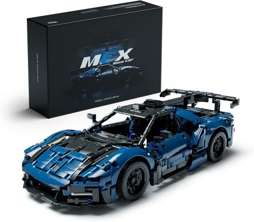 Nifeliz MCX レースカーブロック 1/12 スケール 大人向けブロックセット 組み立てモデル 乗り物車おもちゃ オフィス/自宅インテリア向け|車ファンへのギフト誕生日プレゼント(1,726ピース、NF1&hellip;｜fleurette