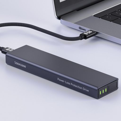 DOCKCASEM.2NVMeSSDケースUSB3.2Gen2接続2230/2242/2260/2280ssdエンクロージャー3秒電源喪失保護(PLP)機能搭載m.2nvmessdケース