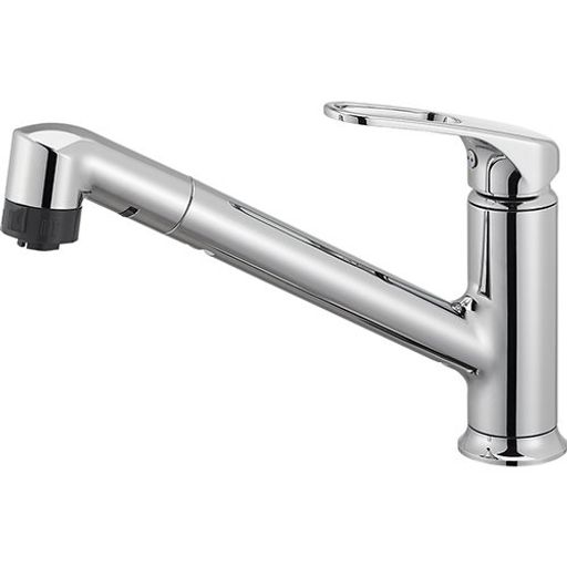 SANEI(サンエイ) キッチン シングルワンホールスプレー混合栓(省施工ナット付) 寒冷地用 K87101JK-U-13|fleurette