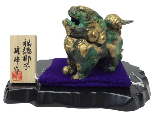 楽天市場】織田幸銅器 香炉 福徳獅子 49-06 高岡銅器 仏具 高級 高級