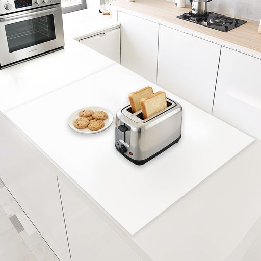 PakOne調理台保護マット特大シリコーンマットキッチンカウンタープロテクターマット特大60x120cm厚さ2mm作業台保護調理台保護シート耐熱260°C耐冷-60°C滑り止め傷防止防汚水洗い可能食洗機…