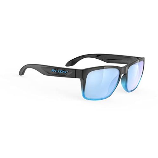 [RUDYPROJECT]サングラススピンホークブラックフェイドクリスタルアズーログロス/マルチレーザーアイスSP316842-0010レンズ幅60mmブリッジ幅:17mmテンプル長:133mm