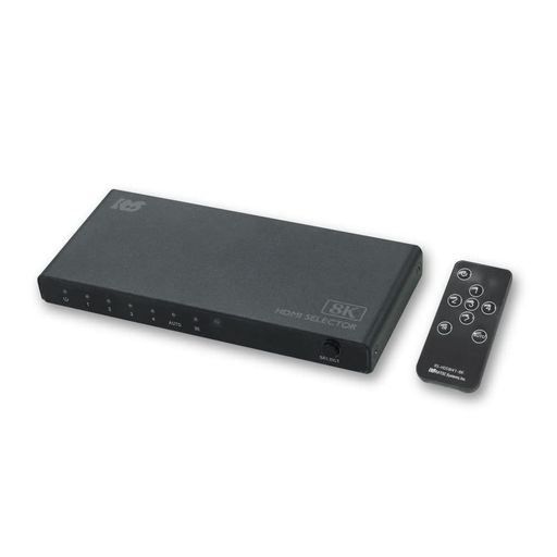 ラトックシステム 8K60Hz/4K120Hz対応 4入力1出力 HDMI切替器 RS-HDSW41-8KA｜fleurette