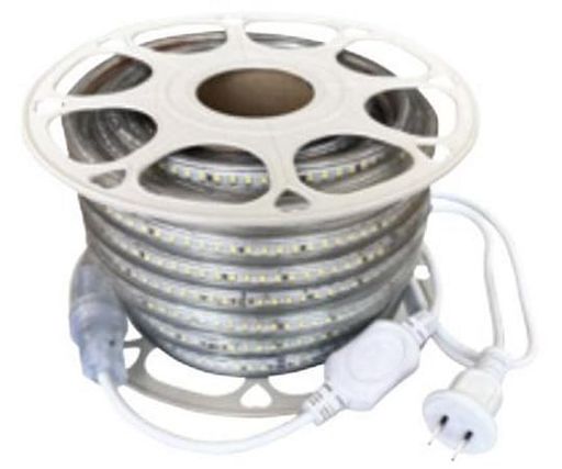 富士倉LEDロープライト片面発光10M白色FRL-W10M
