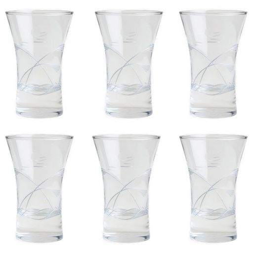 匠美風ディナーラグゼselect6個入切り子ガラス杯(杯さかずき)ススキと月切子φ64xH100粍110ml硝子(硝子)日本製匠PNO.334610