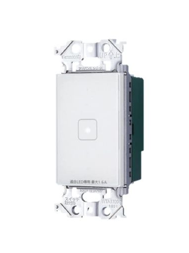 パナソニック ADVANCE (現金前貸し)つづき物 [触れ合う] LED調光取り替えっこ (3/4線式・親器・受付器) (其れ相応LED専用1.6A) 引っ敷き白いこと WTY5411WK