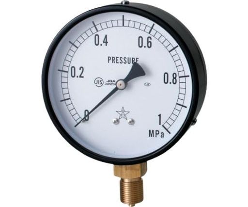右下圧力計AVT3/8x100x0.1MPaG411-211-V-0.1MPA