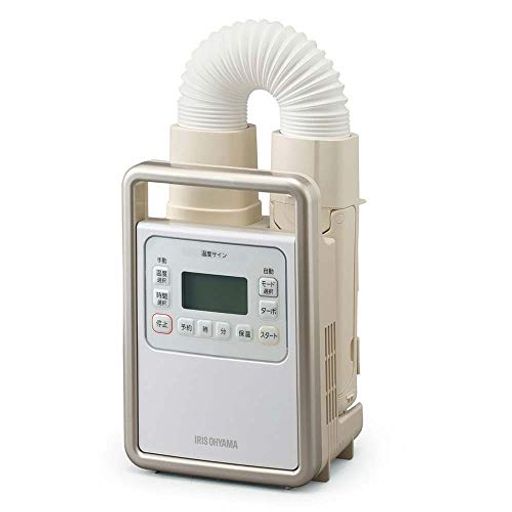 アイリスオーヤマふとん乾燥機ハイパワーシングルノズル(まくら乾燥袋アロマケース付き)KFK-301