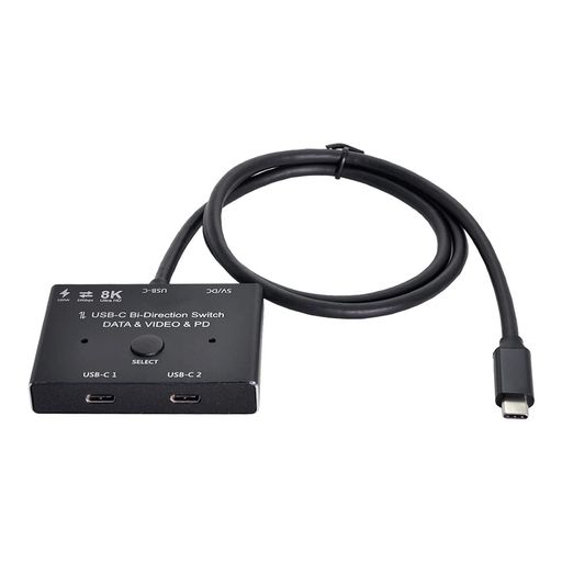 Chenyang PD 8K@30hz 100W 10Gbps USB-C Type-C 双方向スイッチ MST 1~2ハブ対応 ビデオデータ|fleurette