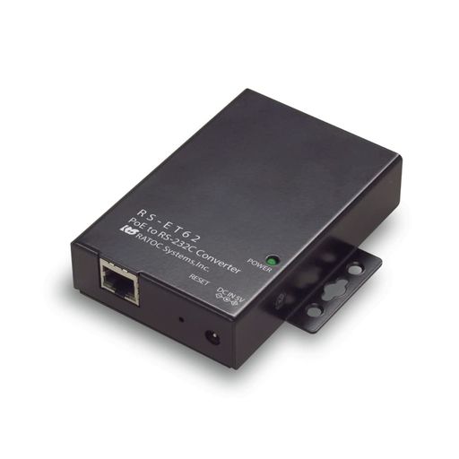 ラトックシステムPoEtoRS-232C変換器RS-ET62禾穀類RS232C取り替えっこローカルエリアネットワーク網状組織TCP/IP