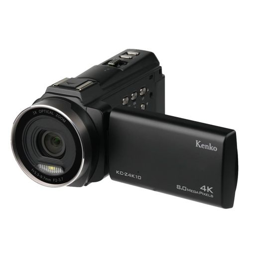 ケンコー 4Kビデオカメラ KC-Z4K10 光学3倍ズーム 3.0インチ液晶モニター タッチパネル｜fleurette