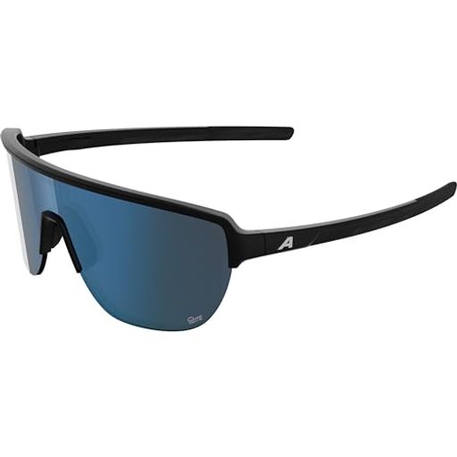 [アルピナ]スポーツサングラスハイコントラストミラーくもり止め自転車/ランニング/アウトドアRAM2.0Q-LITEブラックマット
