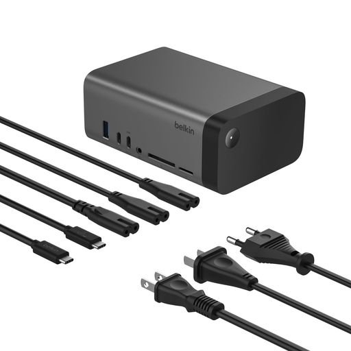 Belkin Connect 11-in-1 GaNドック(150W) 3画面4K拡張 USB PD最大96W出力 高速10Gbps データ転送 USB-C/HDMI映像出力 microSD/SDカードスロット 8K@30Hz / 4K@120Hz|fleurette