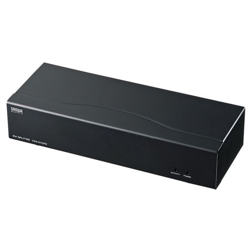サンワサプライDVIディスプレイ分配器(2分配)フルHD対応VGA-DVSP2