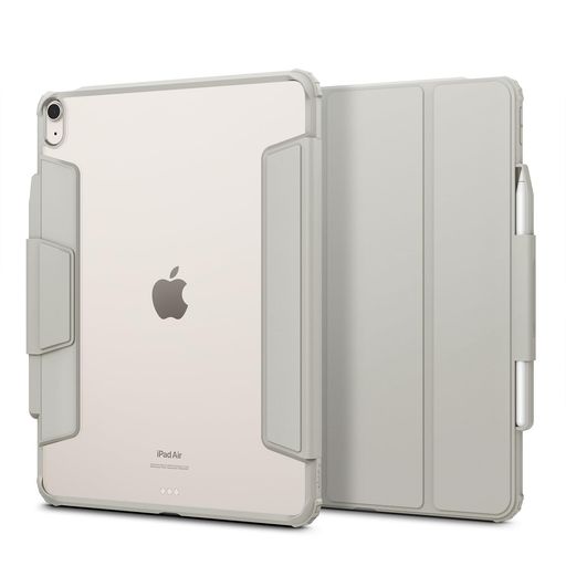 Spigen iPad Air 13インチ M4/M3/M2 (2026/2025/2024) ケース スリム 軽量 耐衝撃 擦り傷防止 過熱防止 保護カバー エア・スキン・プロ ACS07677 (グレー)|fleurette